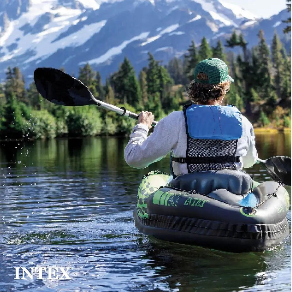 Inflatable Kayak Deluxe Series With Paddles And Pump