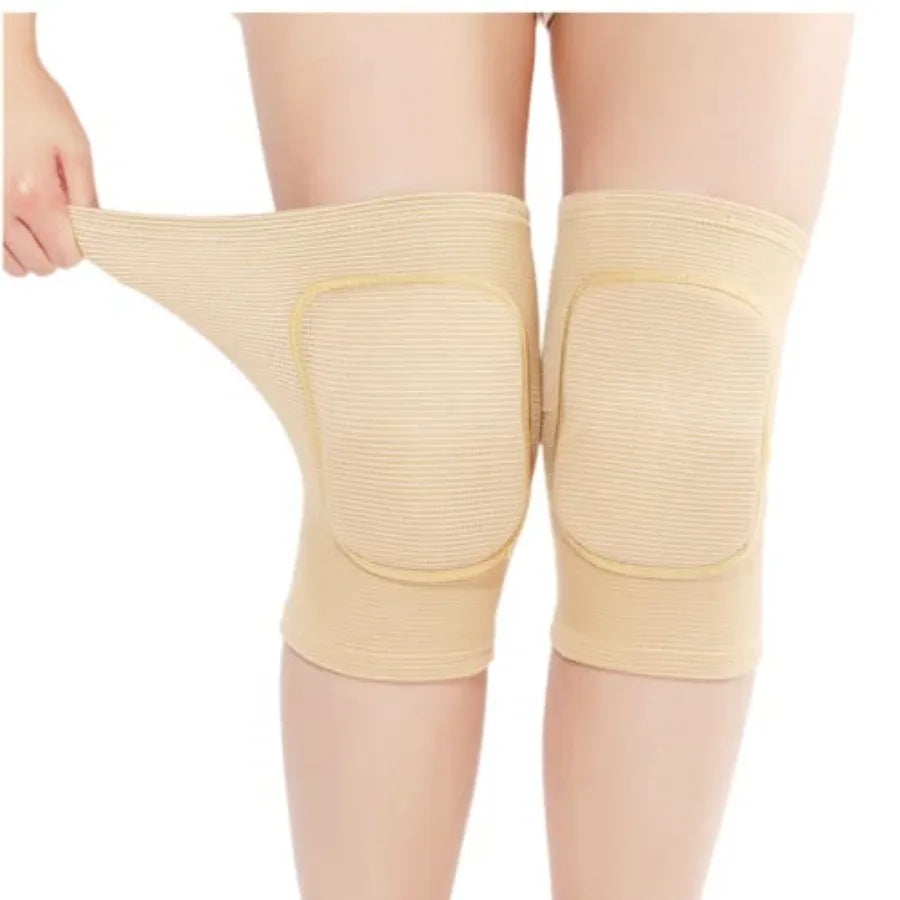 Anti Slip Bamboo Knee Pad For Sports And Dance Activities