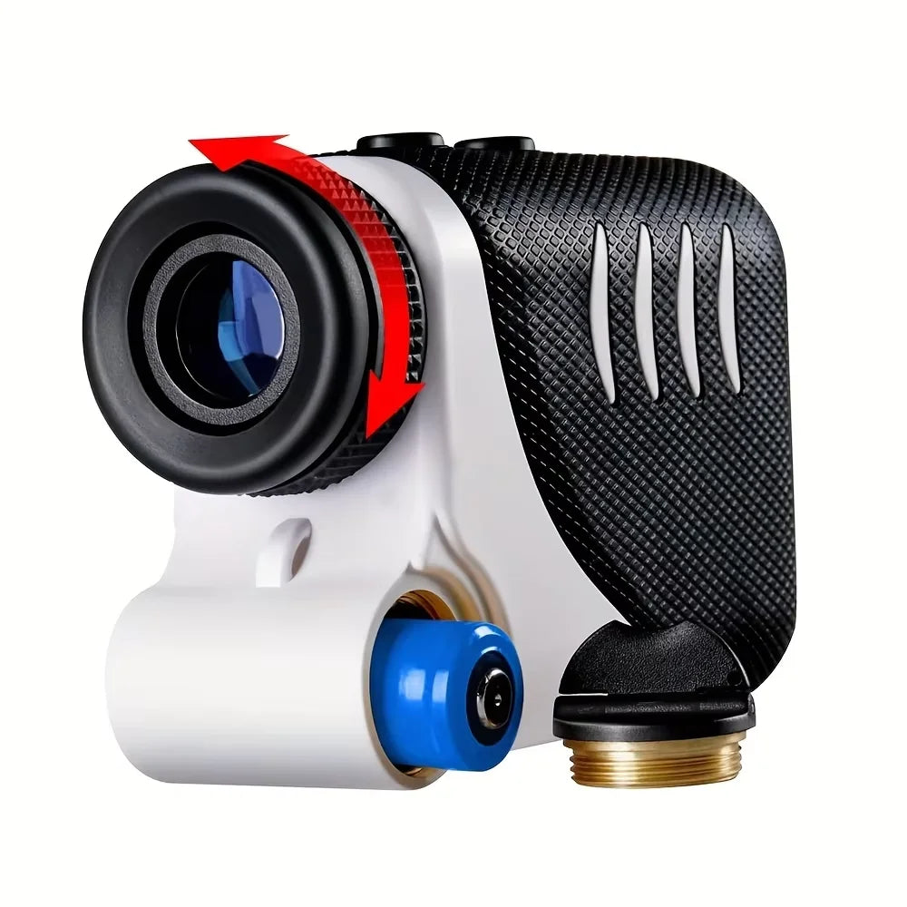 REVASRI 1500M Golf Rangefinder, Slope-Compensated Rangefinder, Speed and Long-Range Measurement Function Hunting Monocular