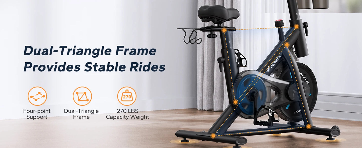 MERACH S26B2 Magnetic Indoor Bike With App And Low Noise