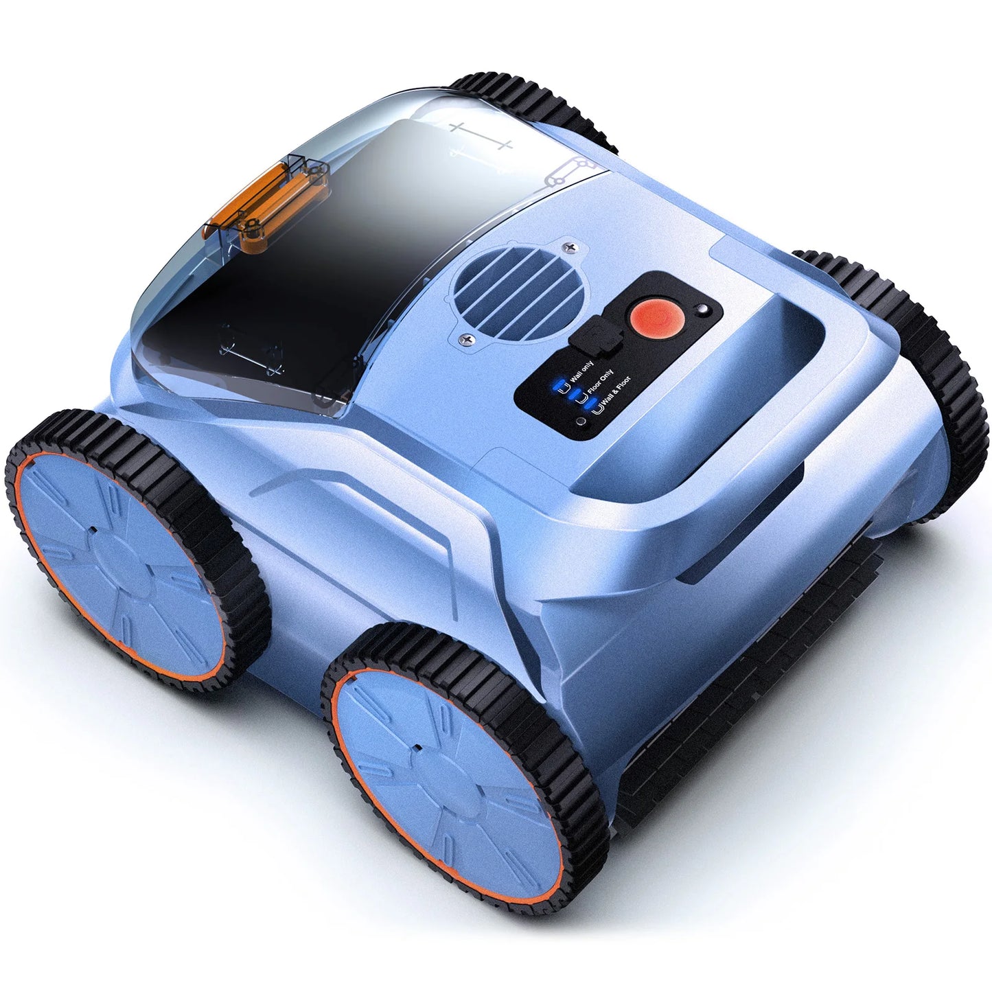 Seauto Robotic Pool Cleaner With 180 Minute Run Time