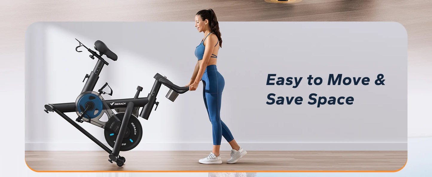 MERACH S26B2 Magnetic Indoor Bike With App And Low Noise