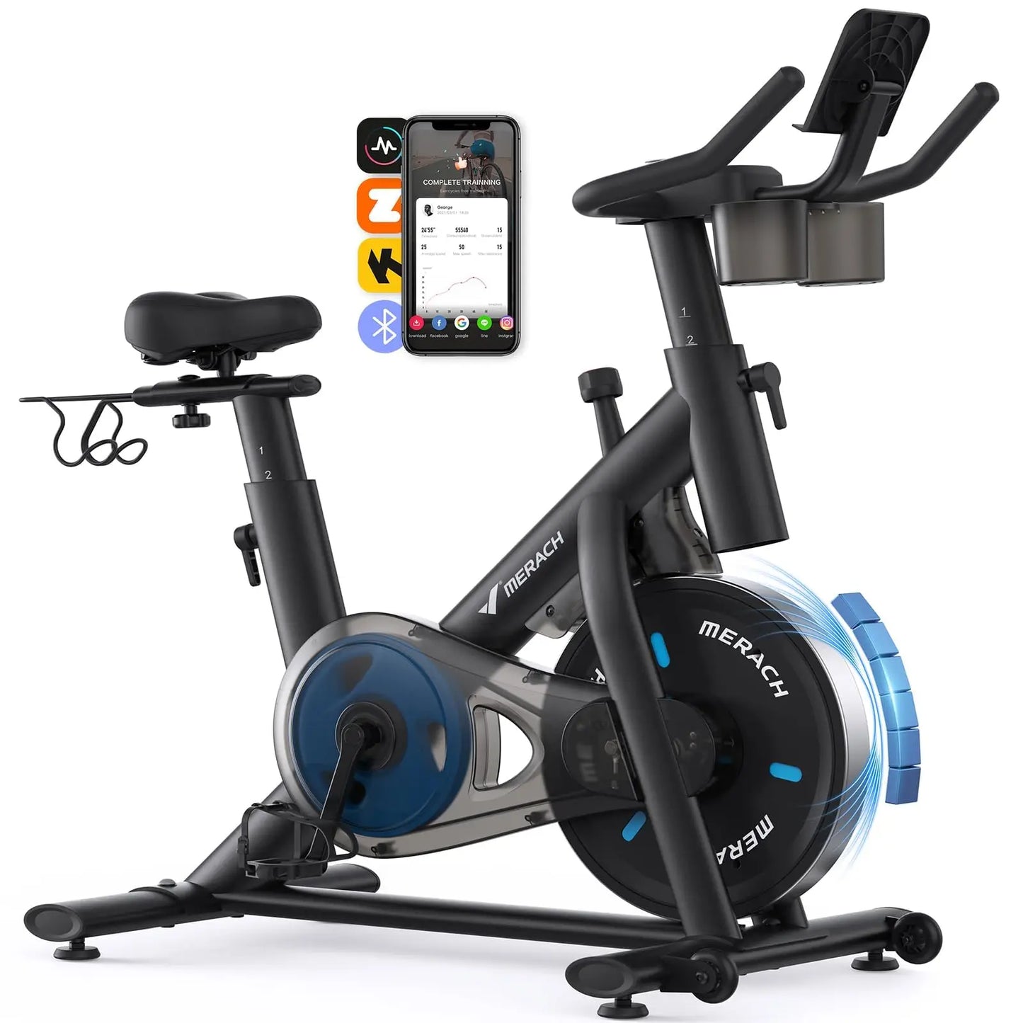 MERACH S26B2 Magnetic Indoor Bike With App And Low Noise