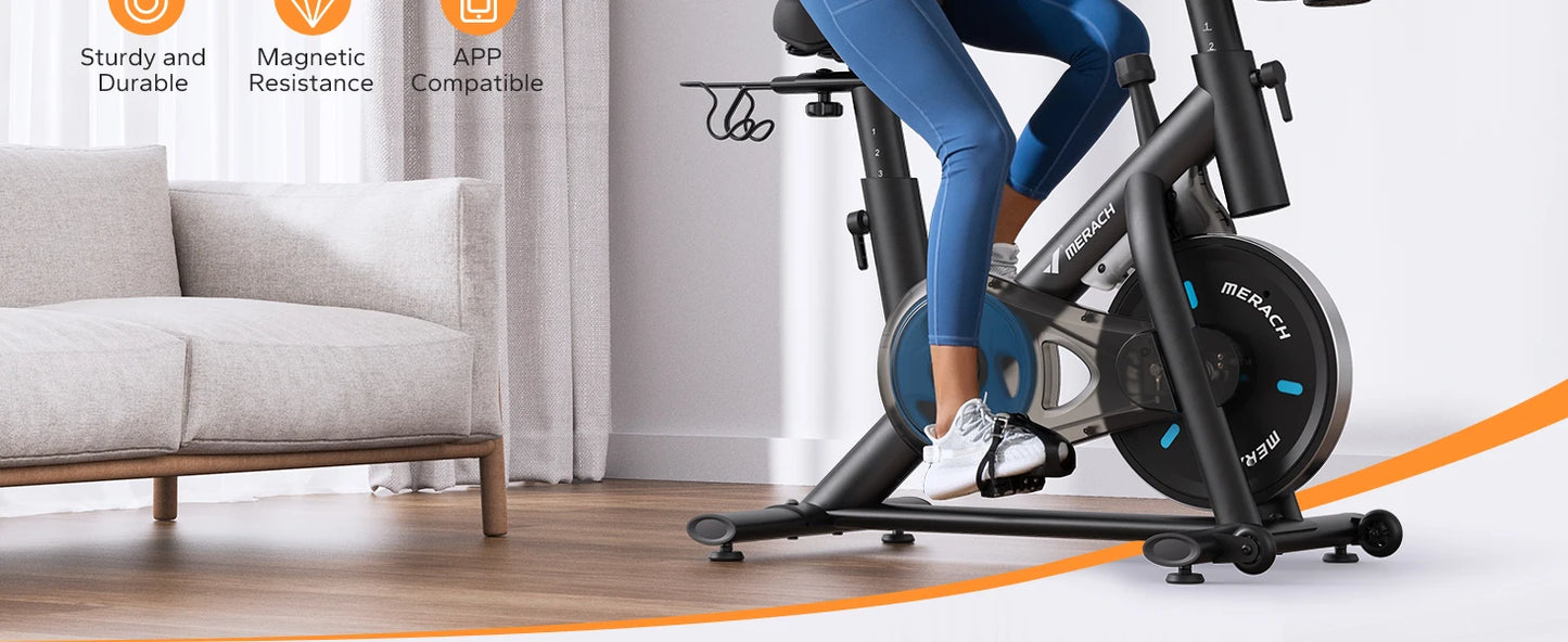 MERACH S26B2 Magnetic Indoor Bike With App And Low Noise