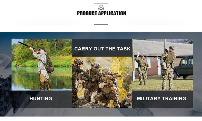 LQARMY Outdoor Molle Tactical Backpack For Hiking And Travel