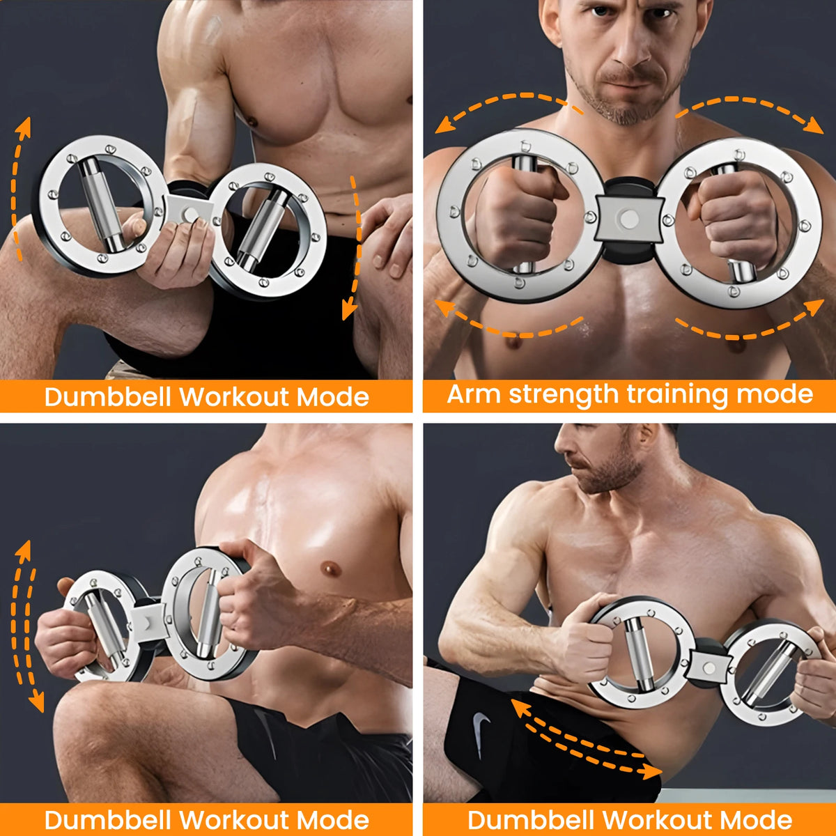 Multifunctional Grip Strength Trainer And Adjustable Forearm Exerciser