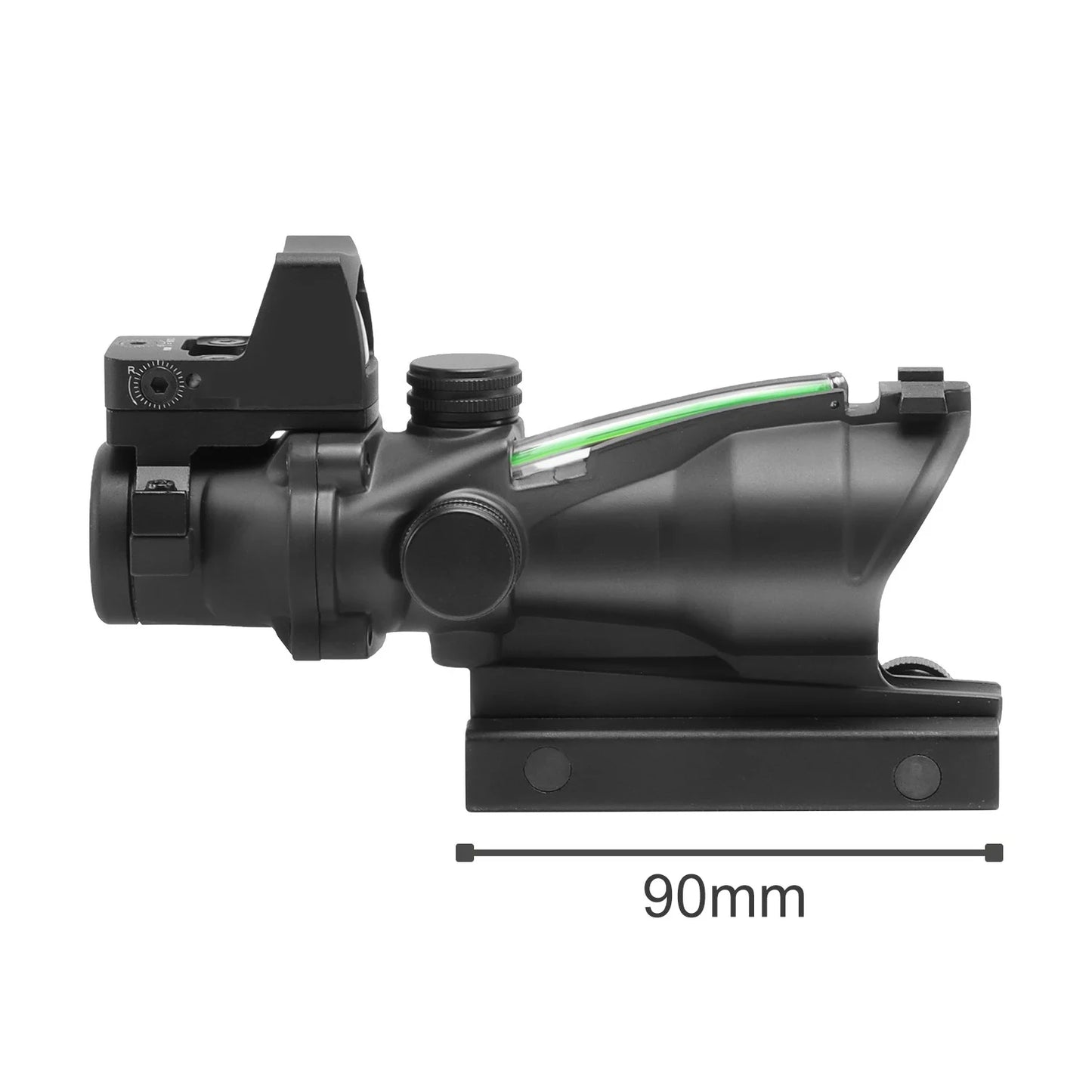 Nabila Adjustable Red Dot And 4x Scope For Hunting On 20mm Rail