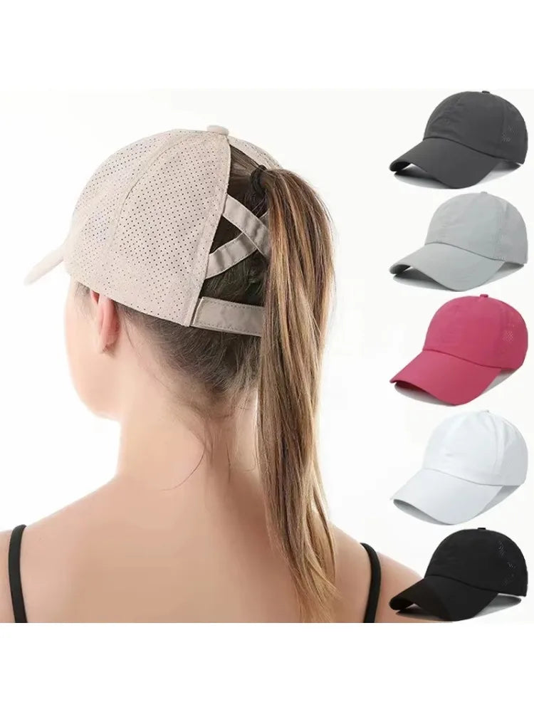 Summer Mesh Quick Dry Baseball Cap For Men And Women