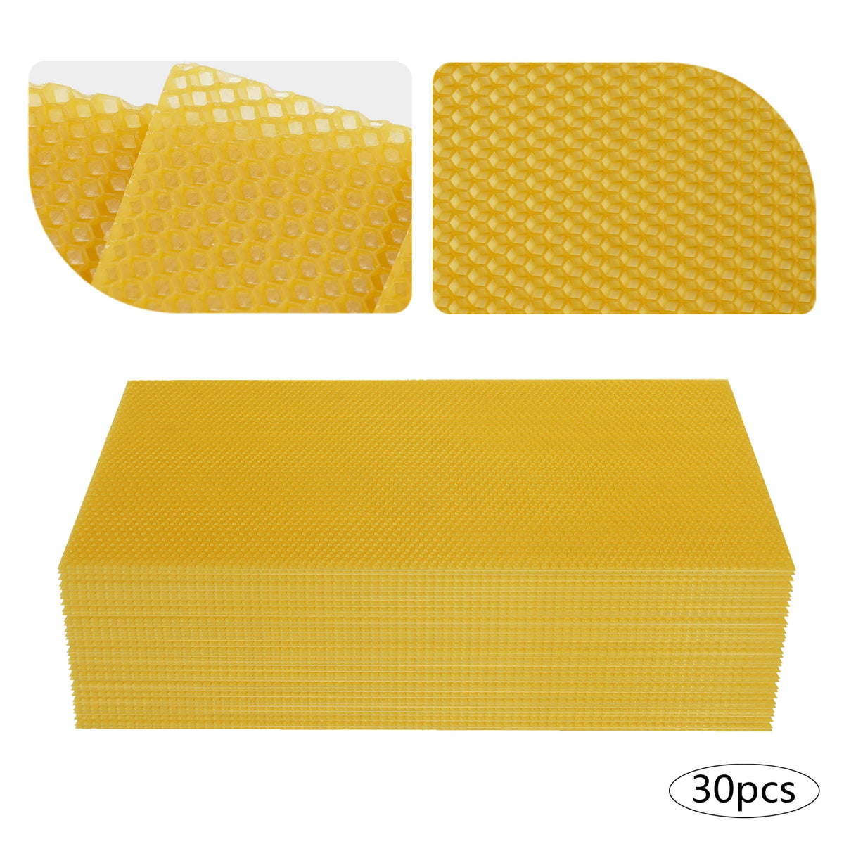 Natural Beeswax Hive Foundation Sheets for Faster Comb Building
