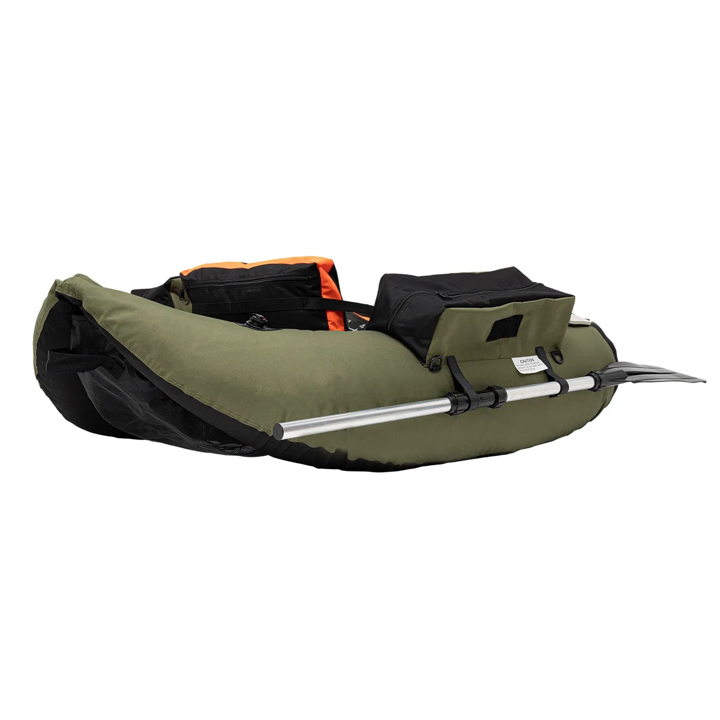 Outdoor Inflatable Fishing Boat With Adjustable Backrest