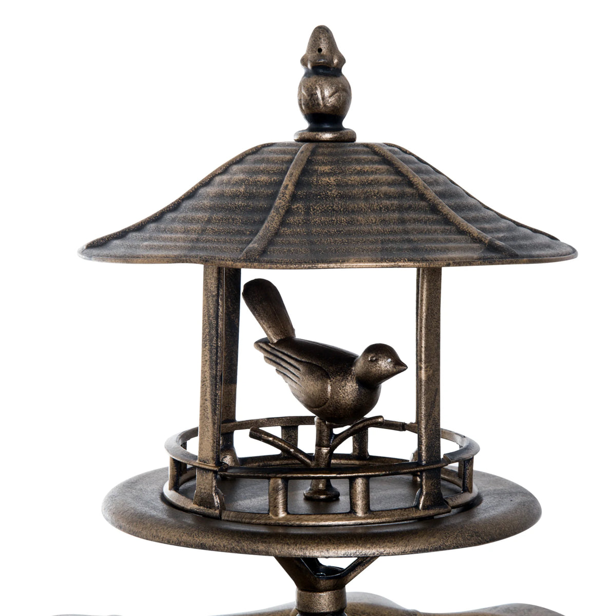 Outsunny Three In One Outdoor Bird Bath Feeder And Planter