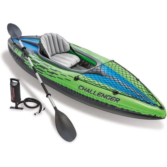 Inflatable Kayak Deluxe Series With Paddles And Pump