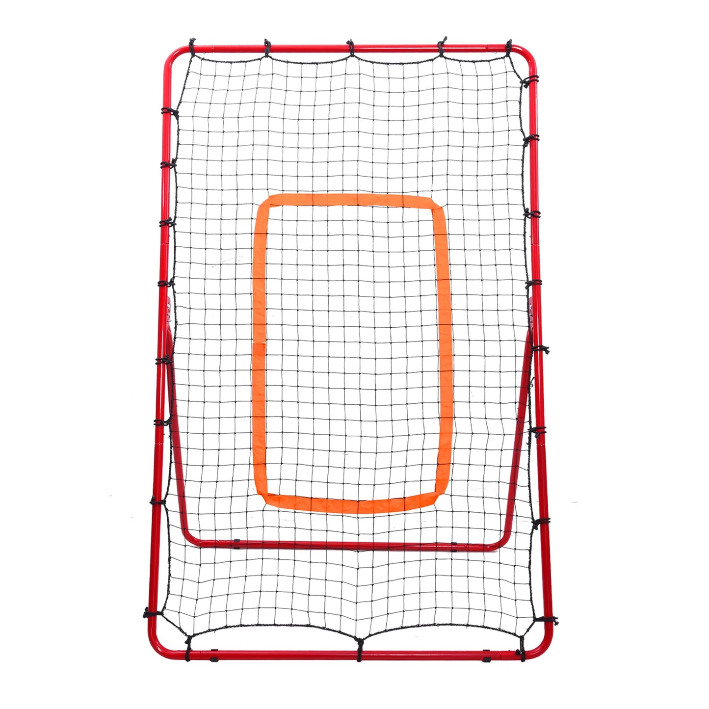 Volleyball Rebound Net Volleyball Rebounder 6X4 ft Practice Net Volleyball Practice Equipment with 4 Adjustable Rebound Angles