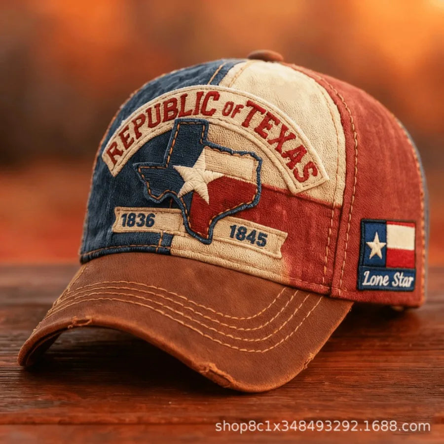 Breathable Patriotic Baseball Cap US Anniversary Tribute Hat Washed