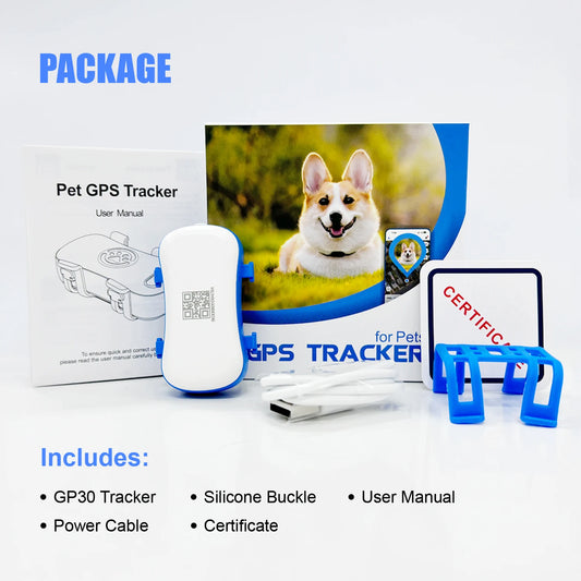 Wanwaytech GPS Pet Tracker For Dogs And Cats With Real-Time Tracking