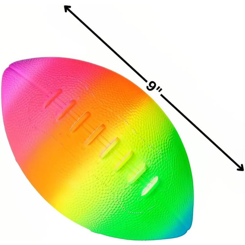 HOT SALE Professional Match Rainbow Football Size 5 Official Match Ball with Pump and Needle for Training Competition
