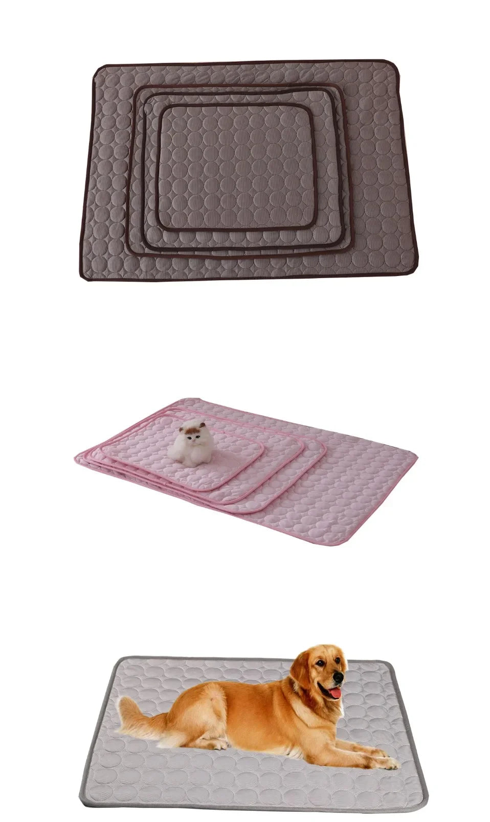Dog Cooling Mat Self Cooling Pad For Pets Bed Cat Ice Pad