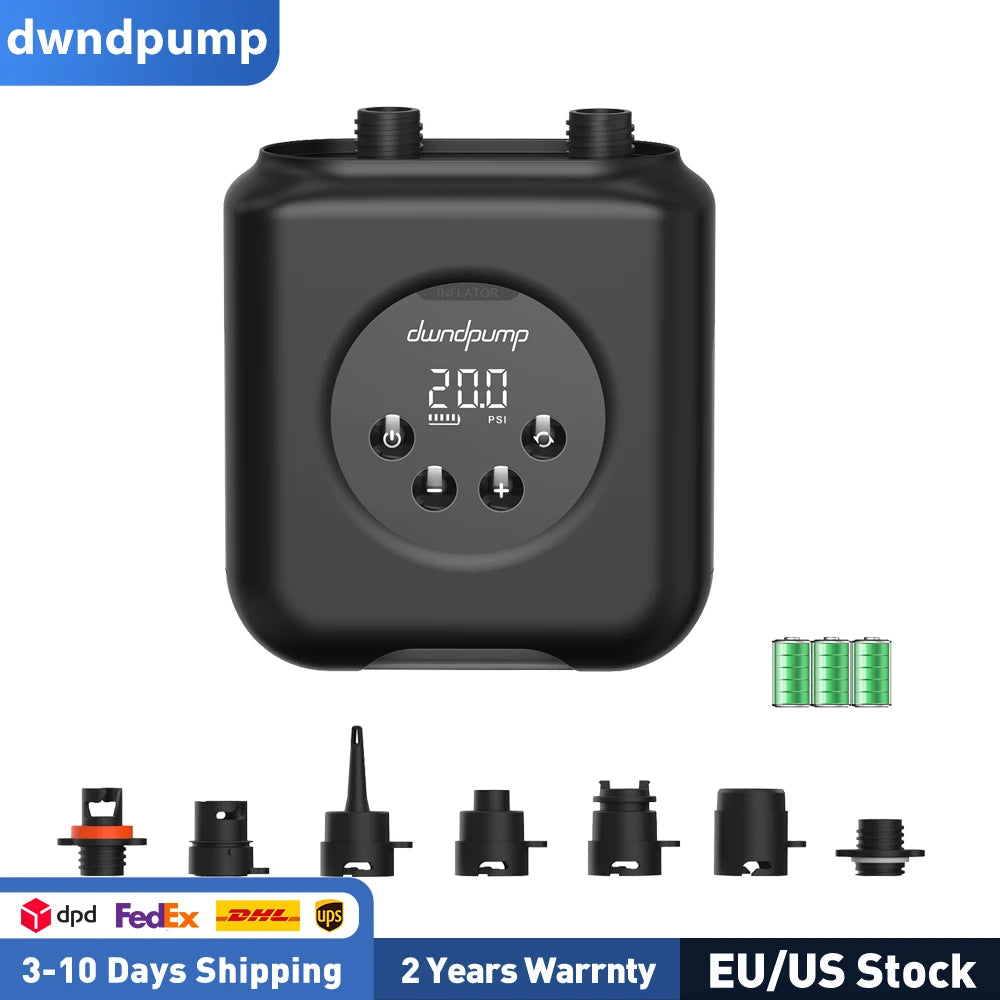 Electric Rechargeable SUP Pump for Paddle Boards and Kayaks
