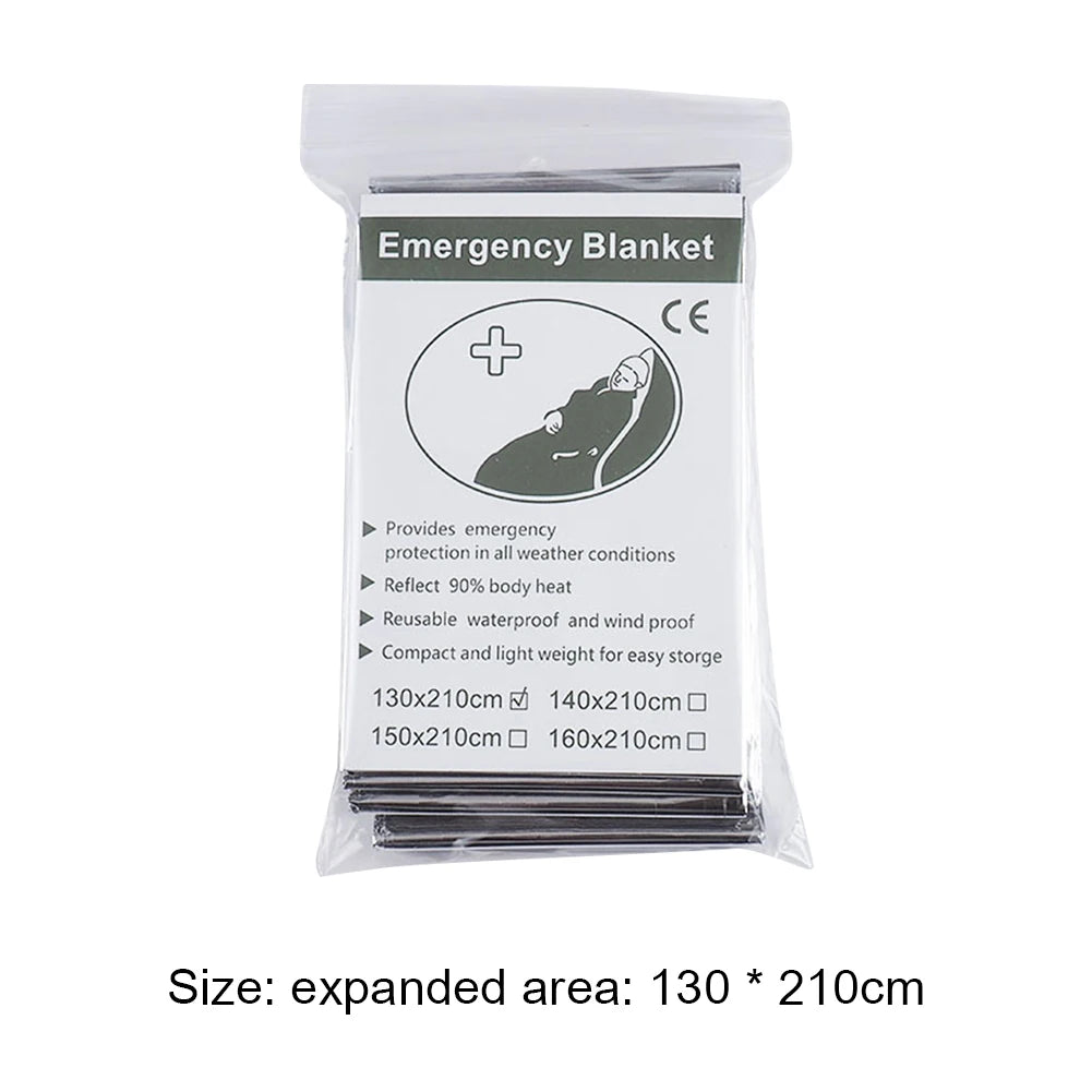 Yeston Emergency Rescue Thermal Blanket For Survival And First Aid
