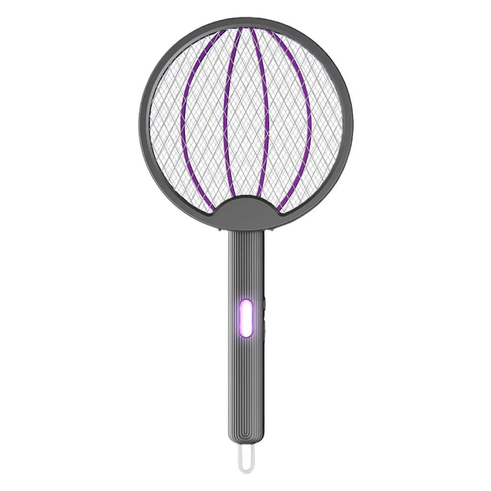 Electric Fly Swatter Mosquito Zapper Lamp Rechargeable 1200mAh
