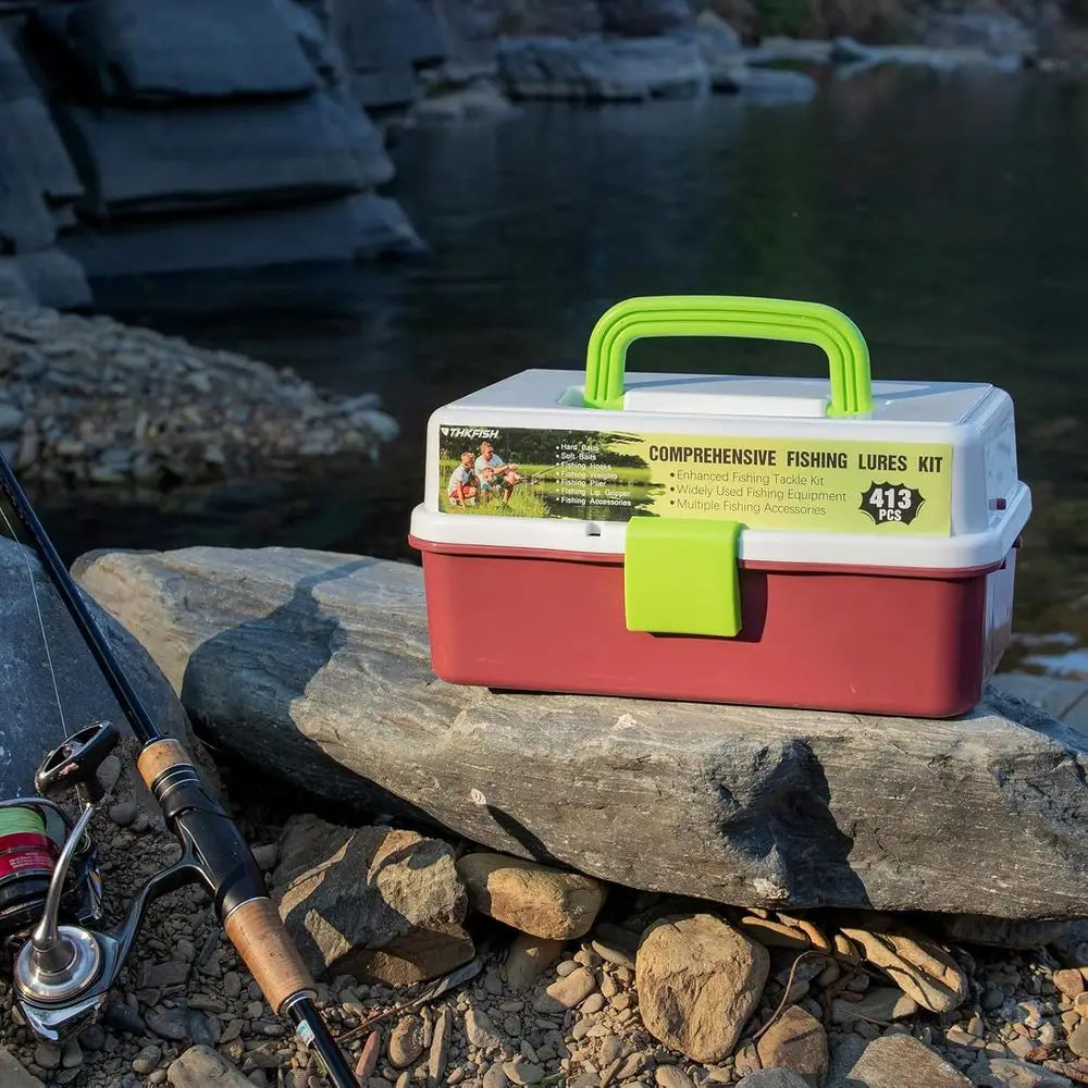 Complete Bass Fishing Kit for Freshwater with Topwater Lures, Swimbaits, Frogs & Accessories - Ideal Gift for Men