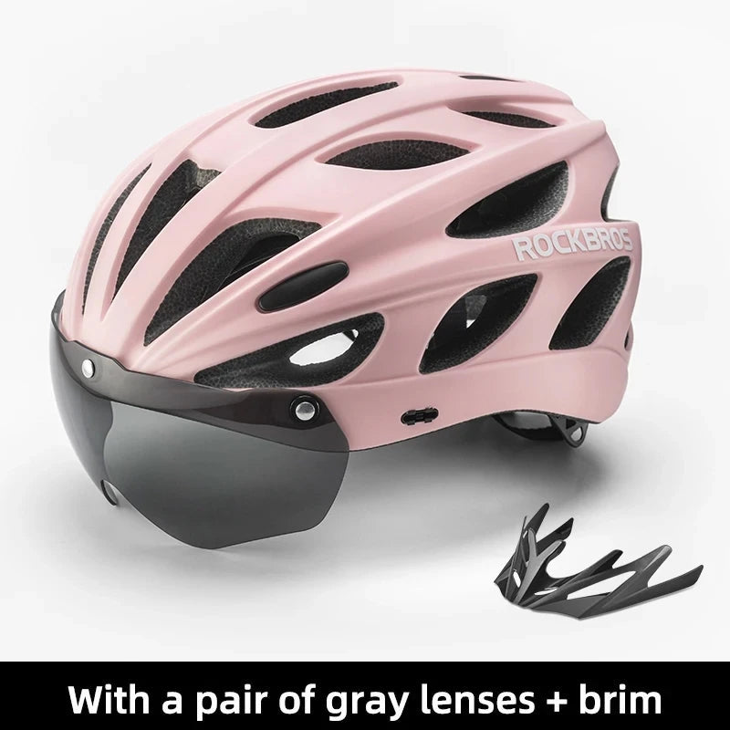 ROCKBROS Bike Helmet EPS Integrally Molded Breathable Lightweight Safety