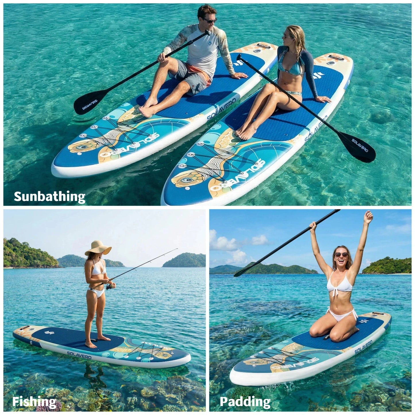 Nebmaax Inflatable Stand Up Paddle Board With Premium Accessories