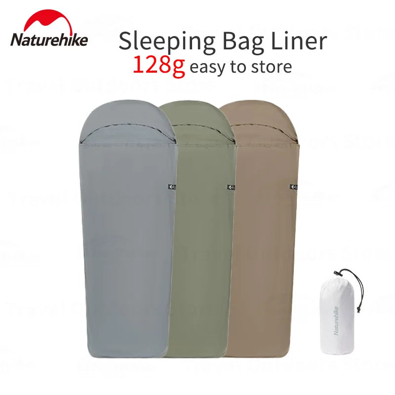 Ultralight Sleeping Bag Liner Soft Stretch Envelope For Camping Travel
