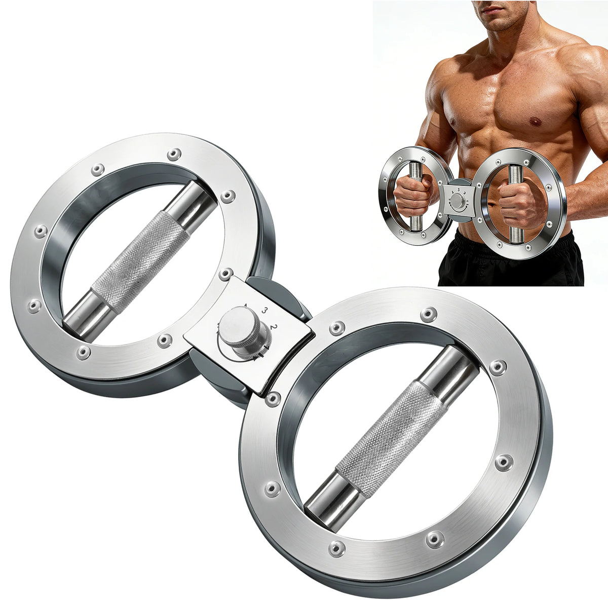 Multifunctional Grip Strength Trainer And Adjustable Forearm Exerciser