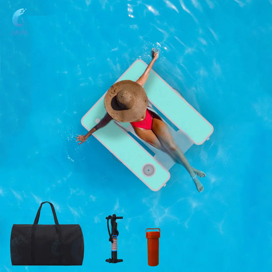 Inflatable Pool Float Chair Hammock For Outdoor Water Leisure