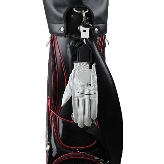 Golf Glove Holder Rack Portable Plastic Gloves Hanger with Key Chain Gloves Display Stand Glove Dry Racks Golf Accessories