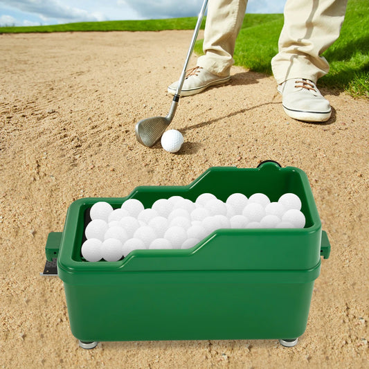 Semi-Automatic Golf Balls Dispenser Semi-Auto Ball Serving Manchine Powerless Golfs Training Aid  for Indoor and Outdoor Golf Practice Venues Private Practice Golf Courses Training Grounds Clubs Sports Classes Gyms Playground
