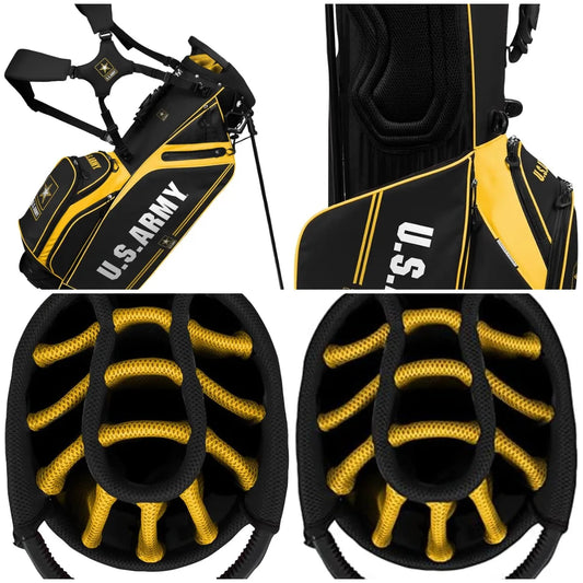 YTYIN Caddie Carry Hybrid Golf Bag for Men and Women