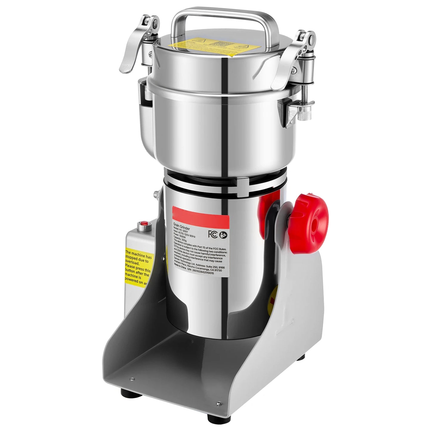 SucceBuy Electric Grain Mill Grinder High Speed 28000 32000 RPM
