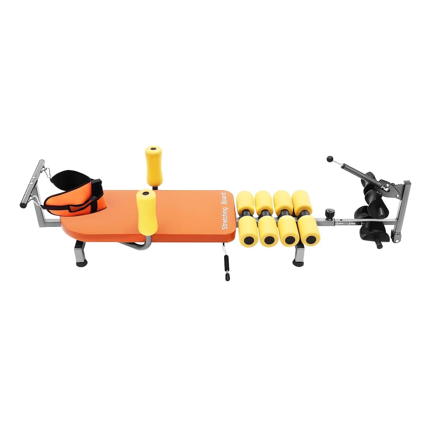 Adjustable Back Stretch Bench For Neck And Spinal Decompression 130kg Capacity