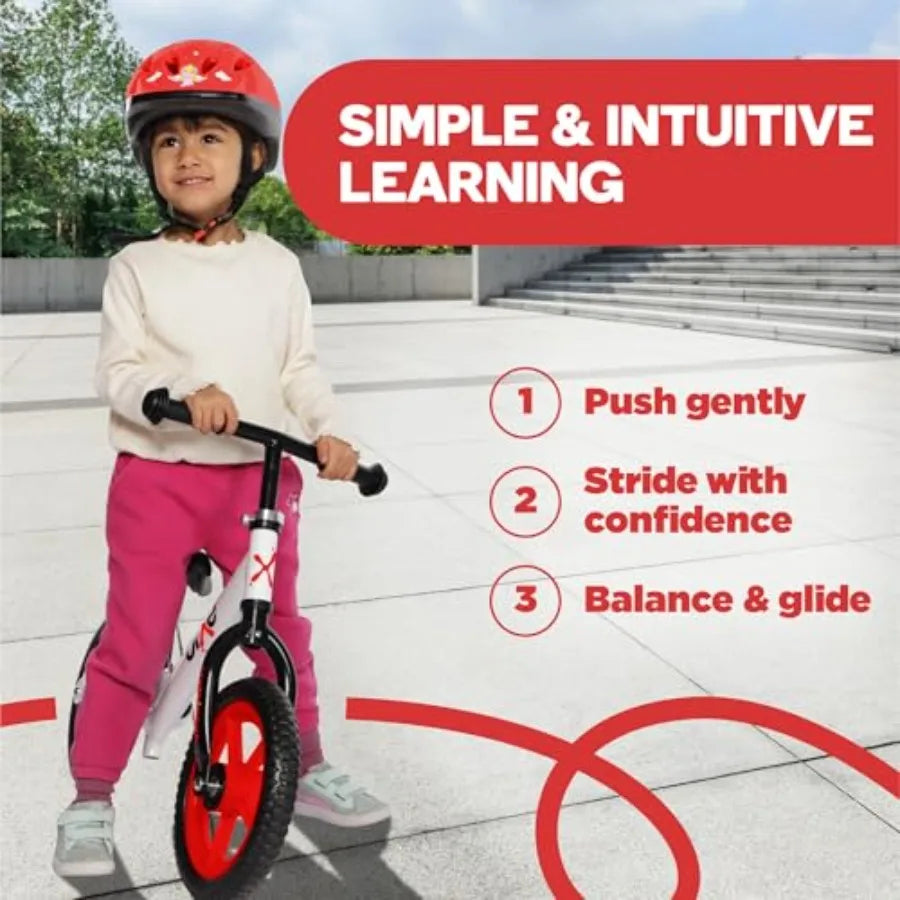 OLOEY Toddler Balance Bike No Pedal Training Bicycle