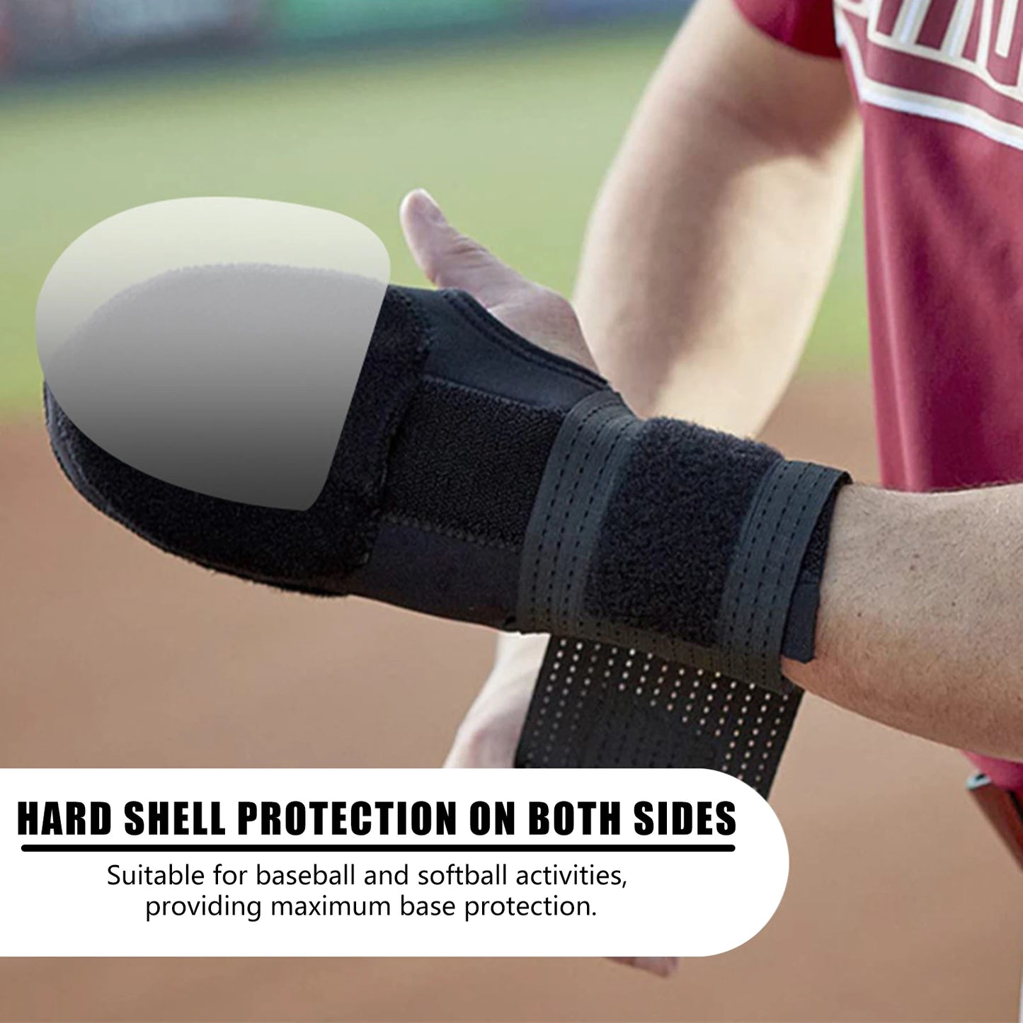 Palm Protection Sliding Gloves for Baseball Softball Ambidextrous Left Right Hand Strap Universal Fit Anti Slip Training Sports