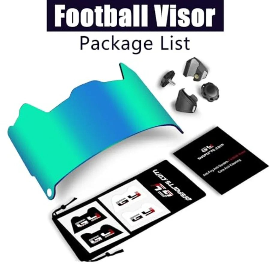 FV007 Football Visor For Adult And Youth Helmets Shield