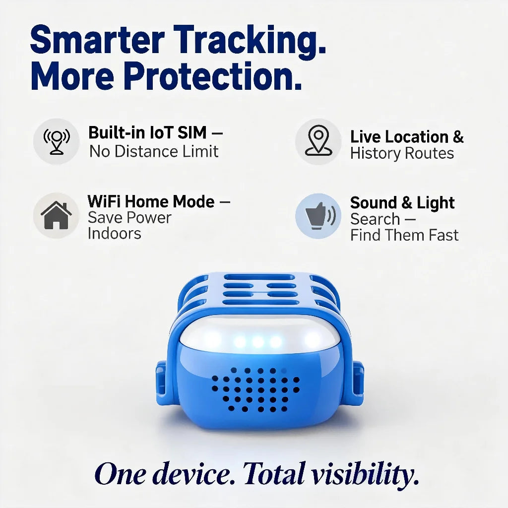 Wanwaytech GPS Pet Tracker For Dogs And Cats With Real-Time Tracking