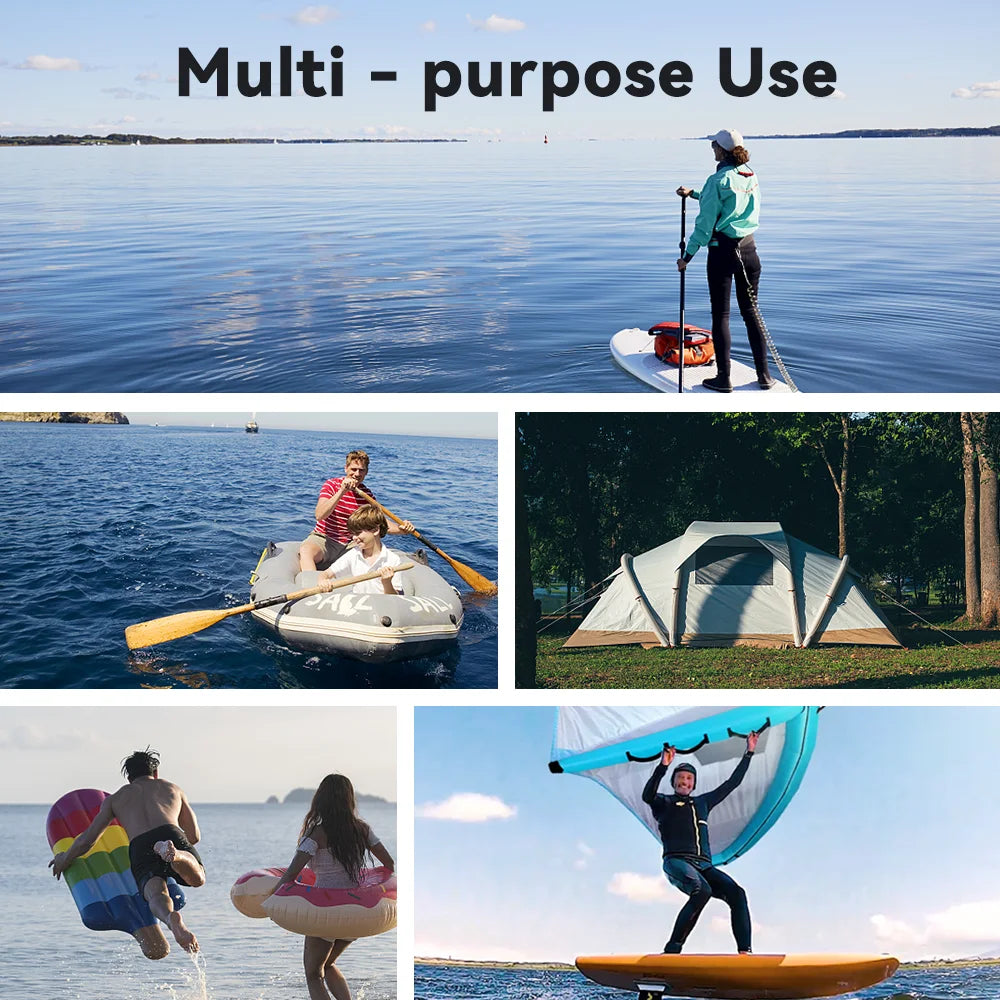 Electric Rechargeable SUP Pump for Paddle Boards and Kayaks