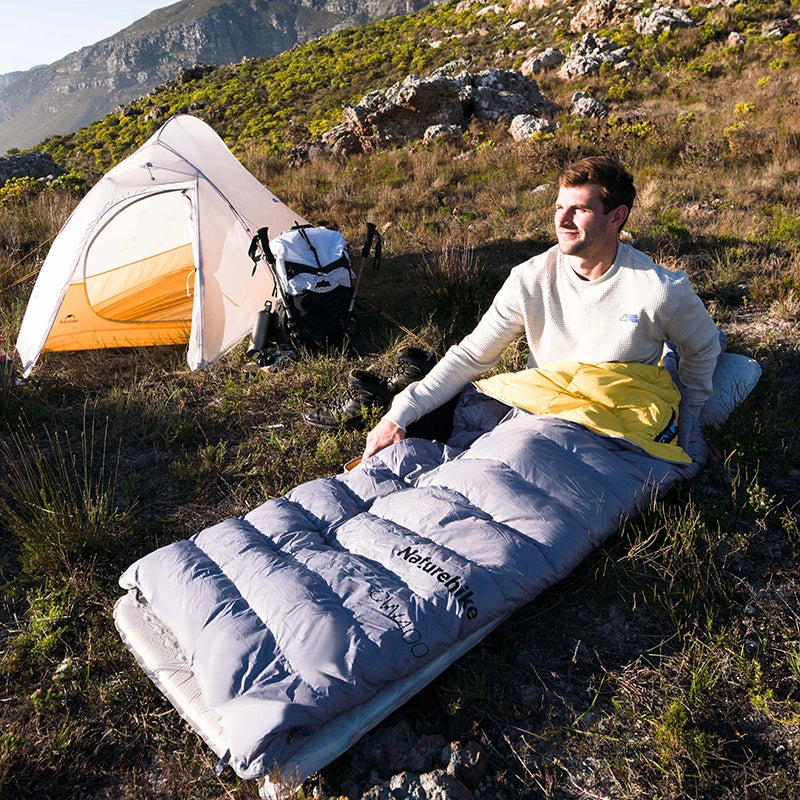 Naturehike Ultralight 650FP Duck Down Sleeping Bag For Hiking Travel