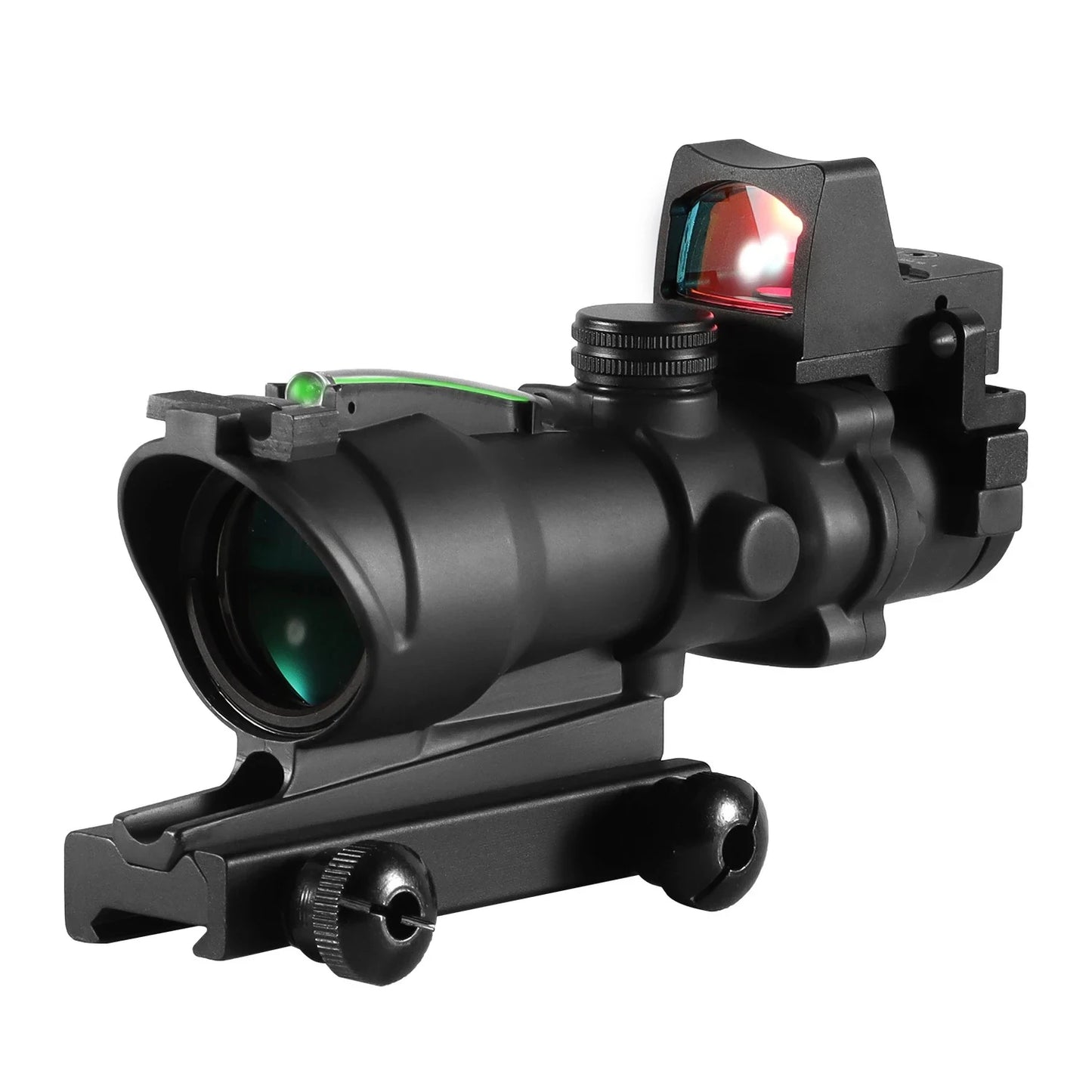 Nabila Adjustable Red Dot And 4x Scope For Hunting On 20mm Rail