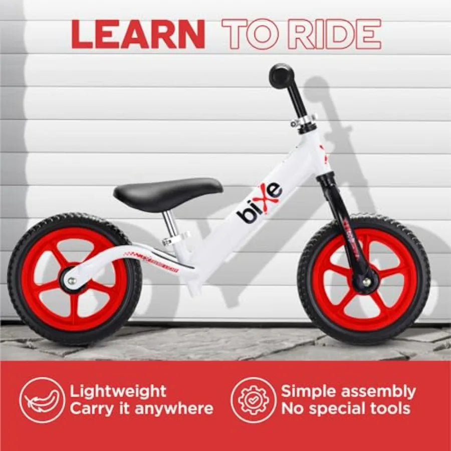 OLOEY Toddler Balance Bike No Pedal Training Bicycle