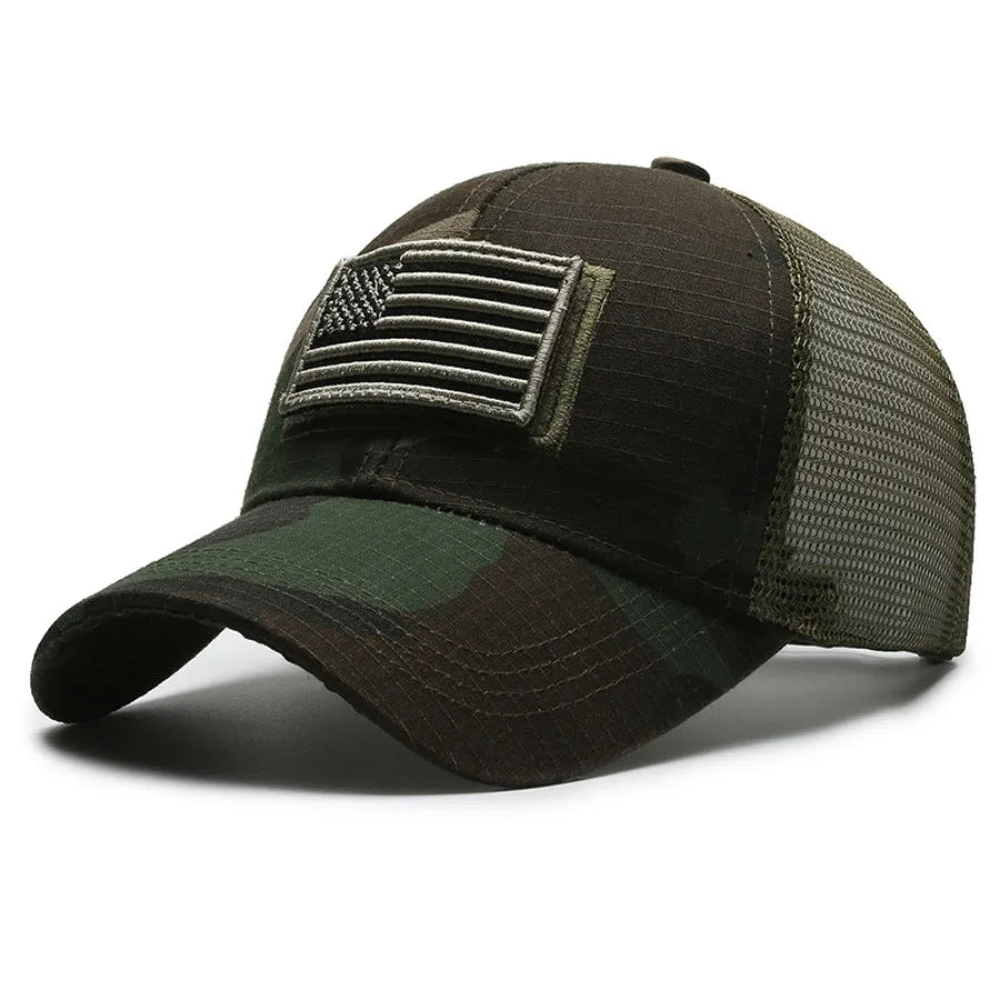 Breathable Mesh Baseball Cap Embroidered Design For Spring And Summer