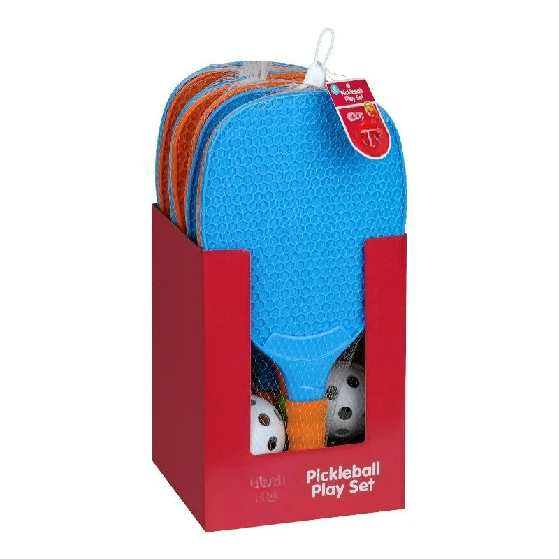 Pickleball Set, 3-Piece Set with 2 Paddles & 1 Ball - All Skill Levels, Children Ages 4+
