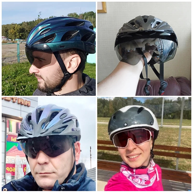 ROCKBROS Bike Helmet EPS Integrally Molded Breathable Lightweight Safety