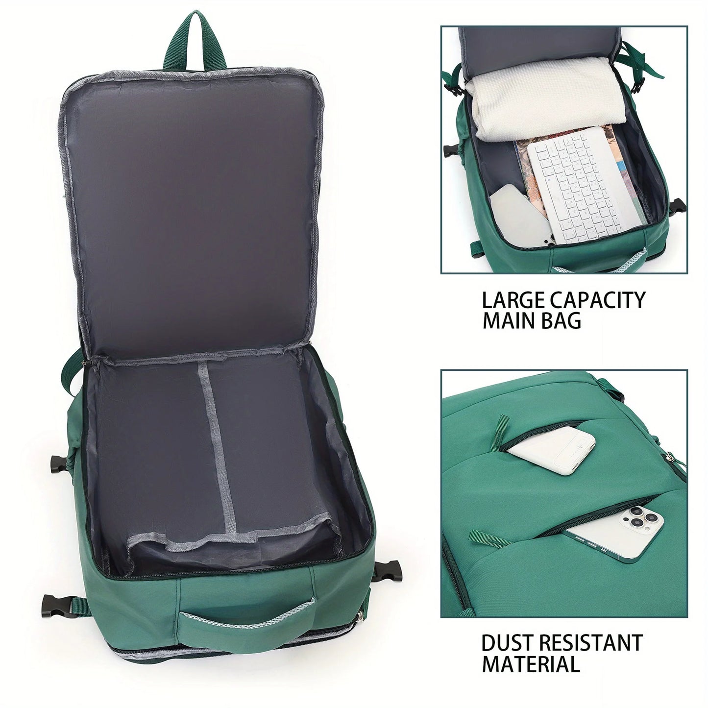Unisex Hiking Laptop Backpack For Travel And School
