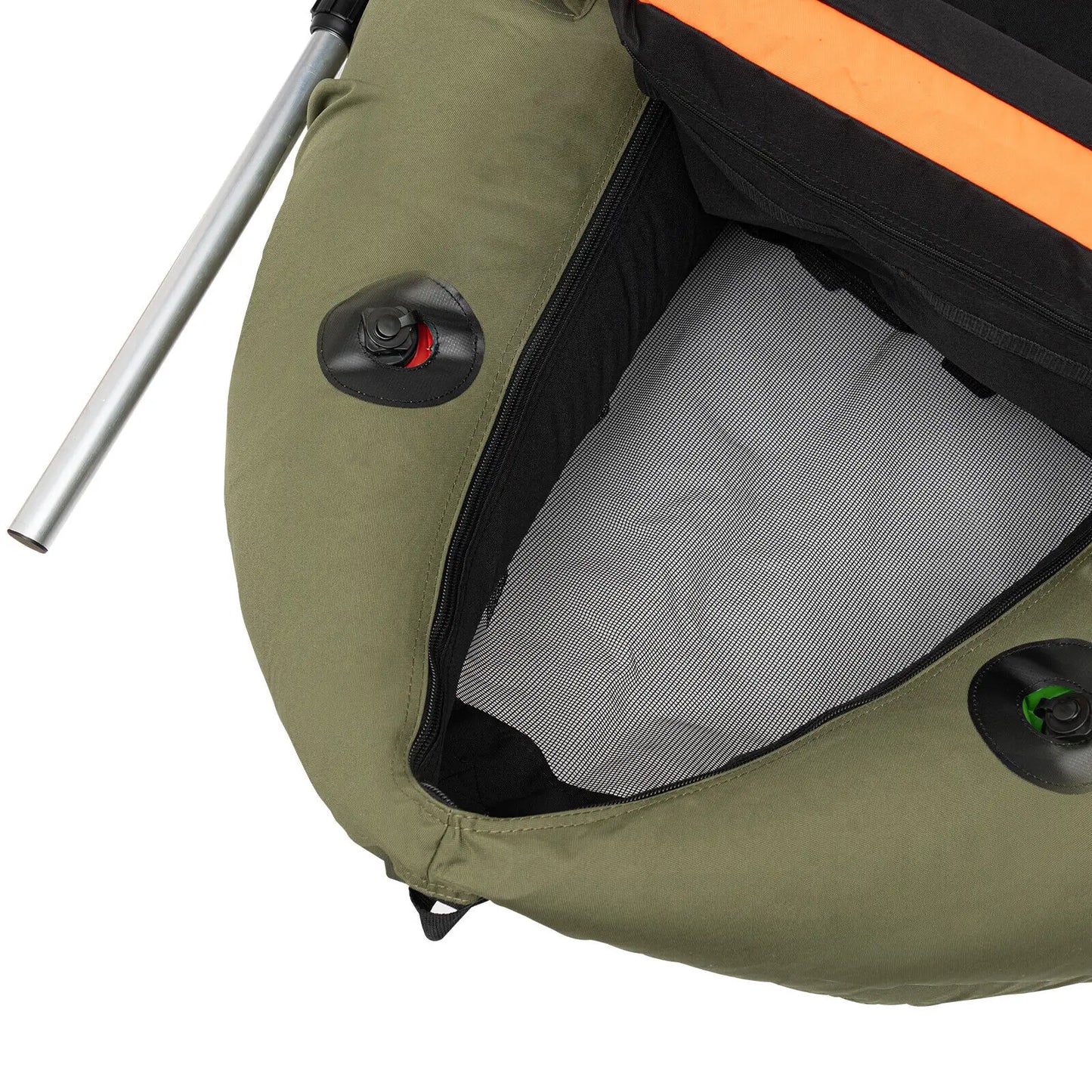 Outdoor Inflatable Fishing Boat With Adjustable Backrest