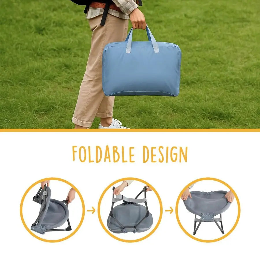 XMSJ Elevated Cat Hammock Bed Foldable With Breathable Mesh