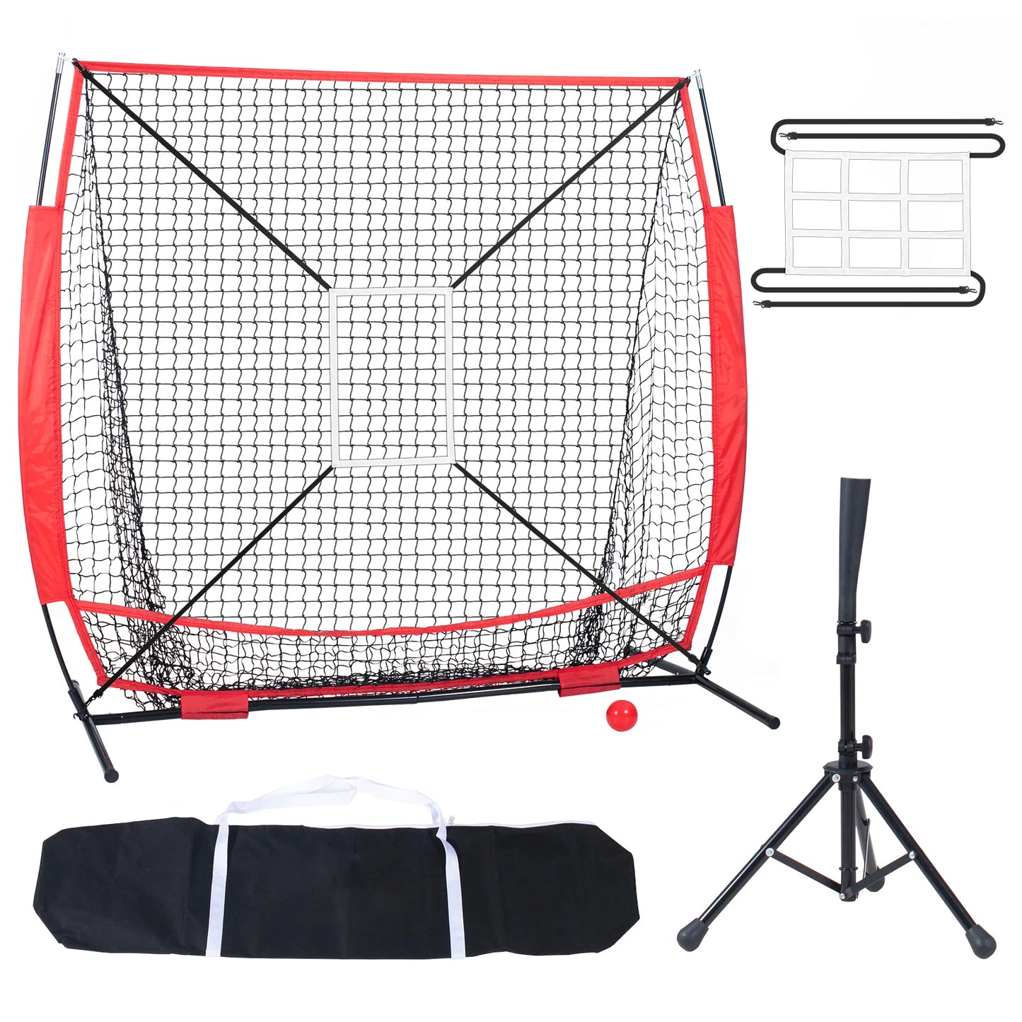 SucceBuy Baseball Softball Practice Net Hitting Batting Catching